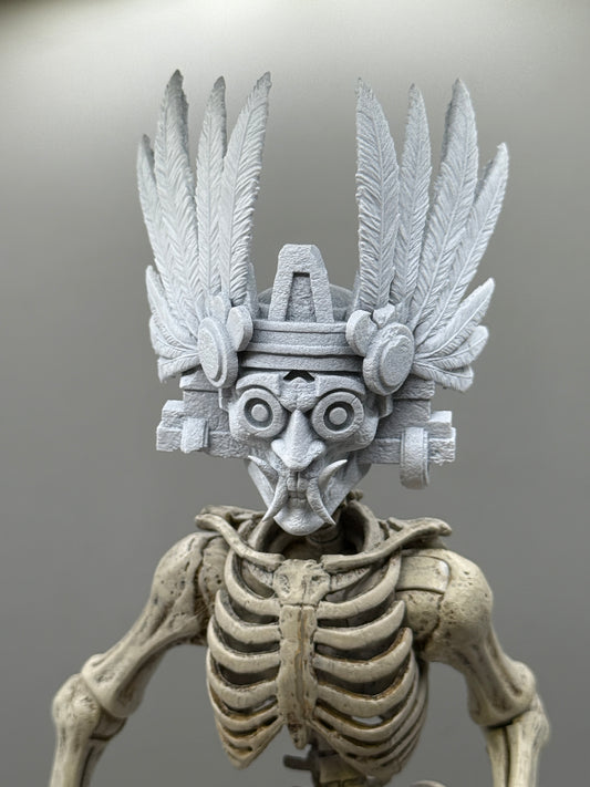 Feathered Tlaloc head Aztec Mythology - Mythic legions 1.0