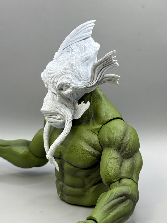 Maulgrix of the Blacklight Deep head - Mythic Legions Ogre