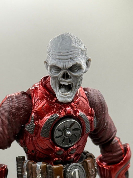 Sloppy Brain the Zombie head - Mythic legions 1.0 bodies