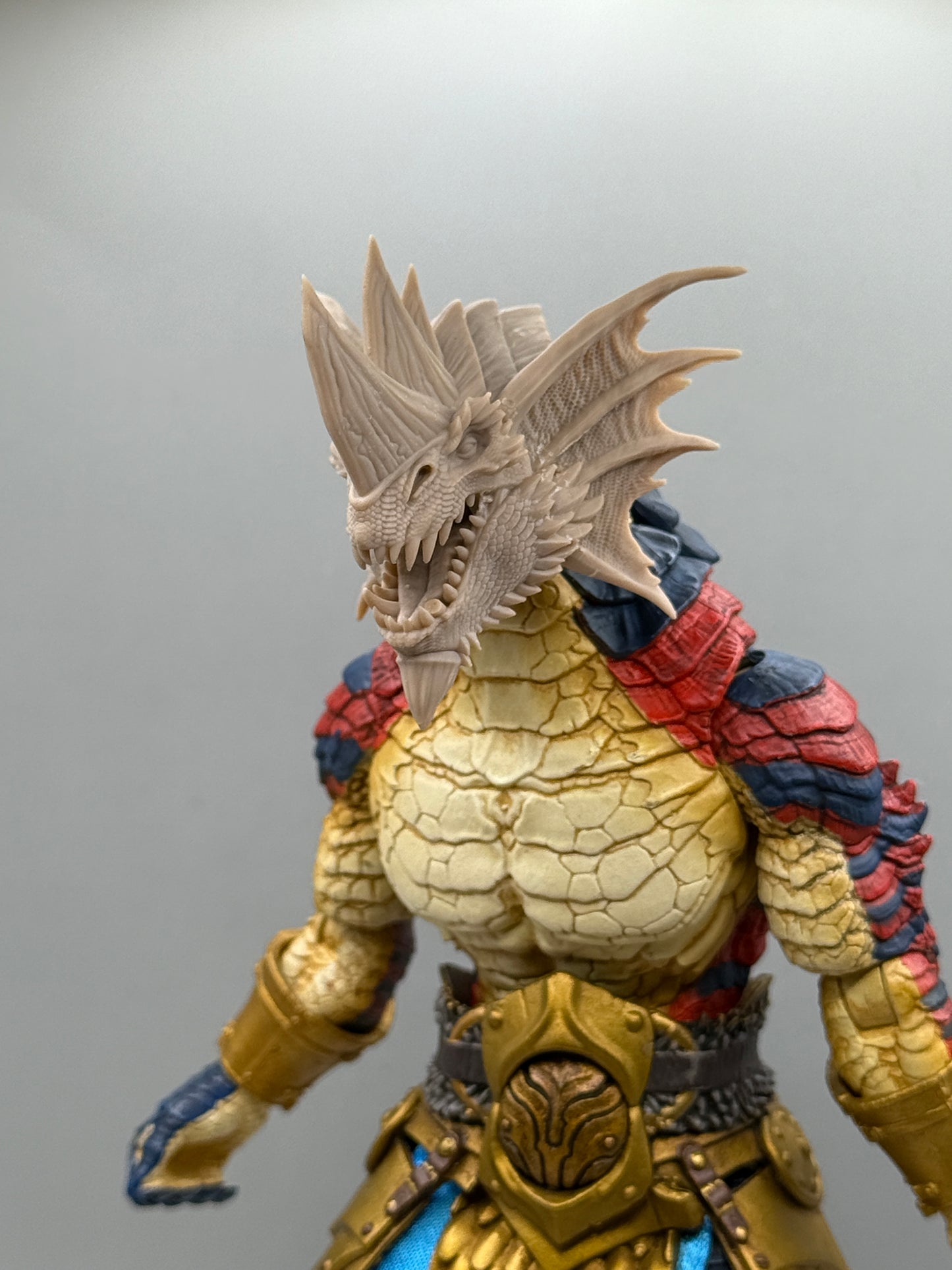 Hissing Draco Head - Mythic Legions 1.0