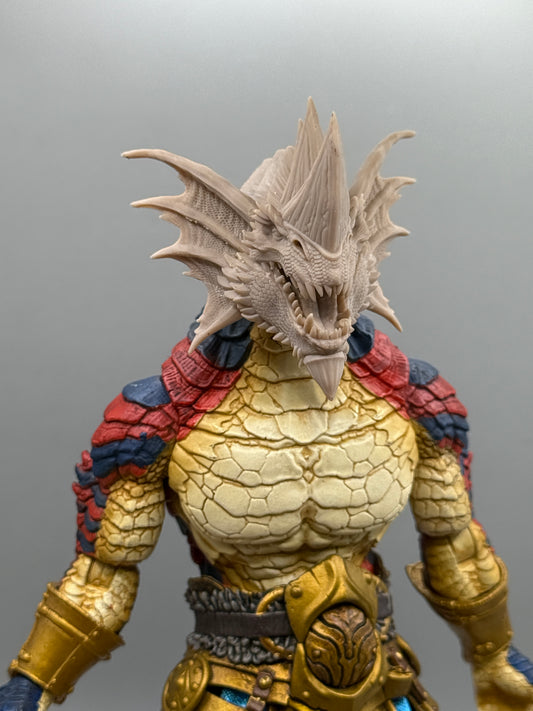 Hissing Draco Head - Mythic Legions 1.0