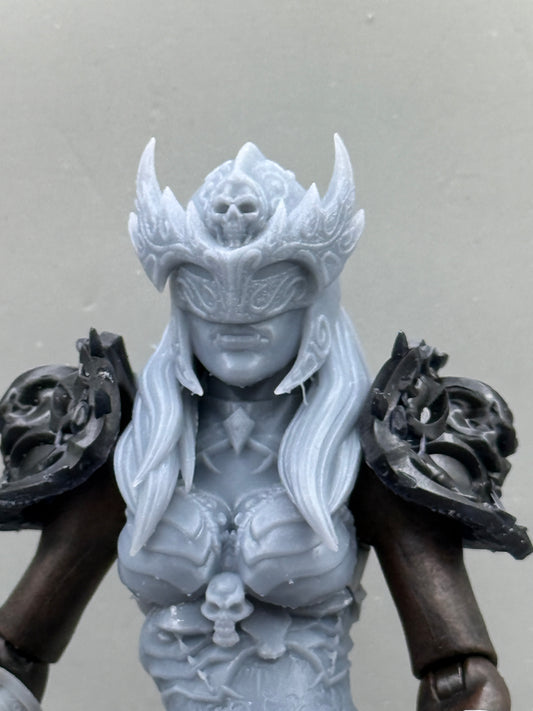 Vampress Day Armor (The Night's Embrace) Knight Head - Mythic Legions 2.0