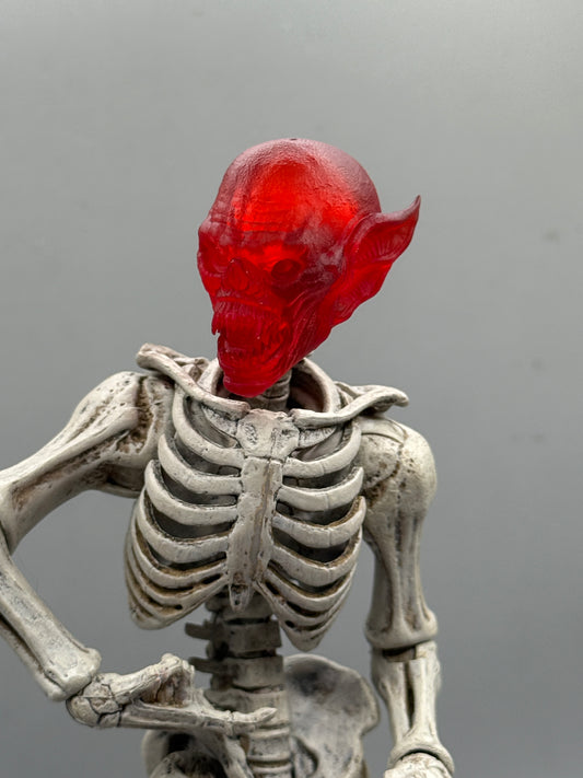 Transparent Red Knight of the Veil Walkers, vampire head - Mythic legions 1.0