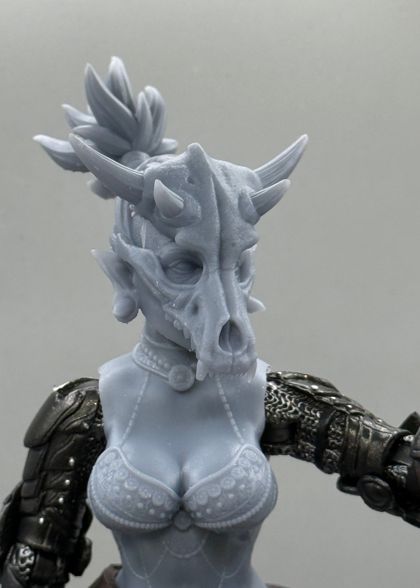 Orc Shaman Female Head - Mythic legions 2.0