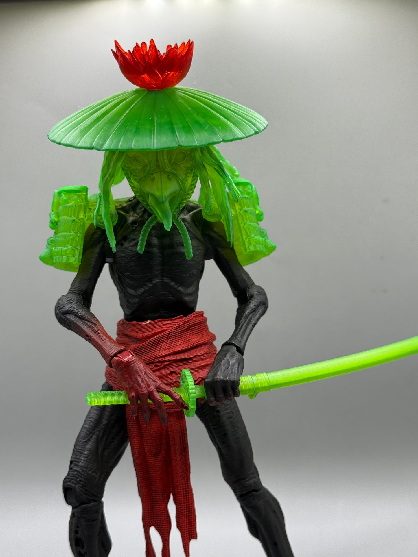 Kuro, the Whisper Between Tides Kappa Head Clear Lily - Mythic Legions 1.0