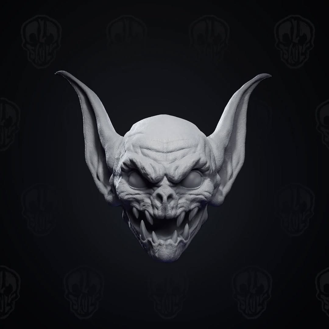 Nibblefang, the imp head (unpainted)