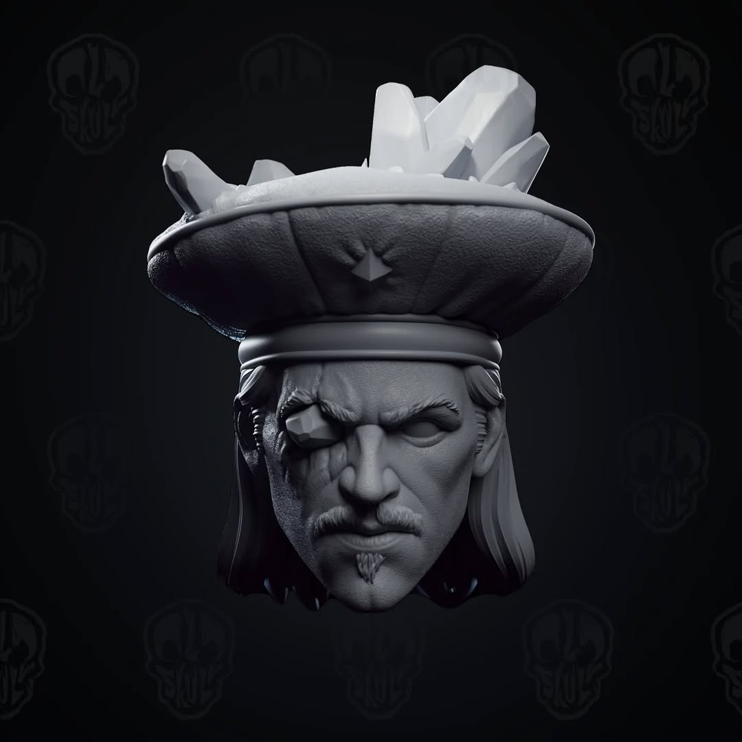 The Jack of Eyes head (unpainted)