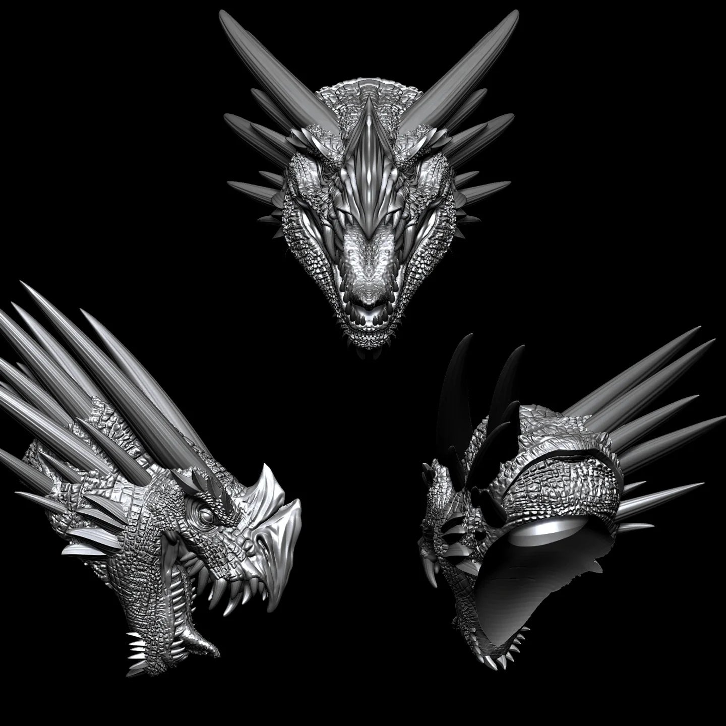 Kameki Dragon Head - Mythic Legions 1.0