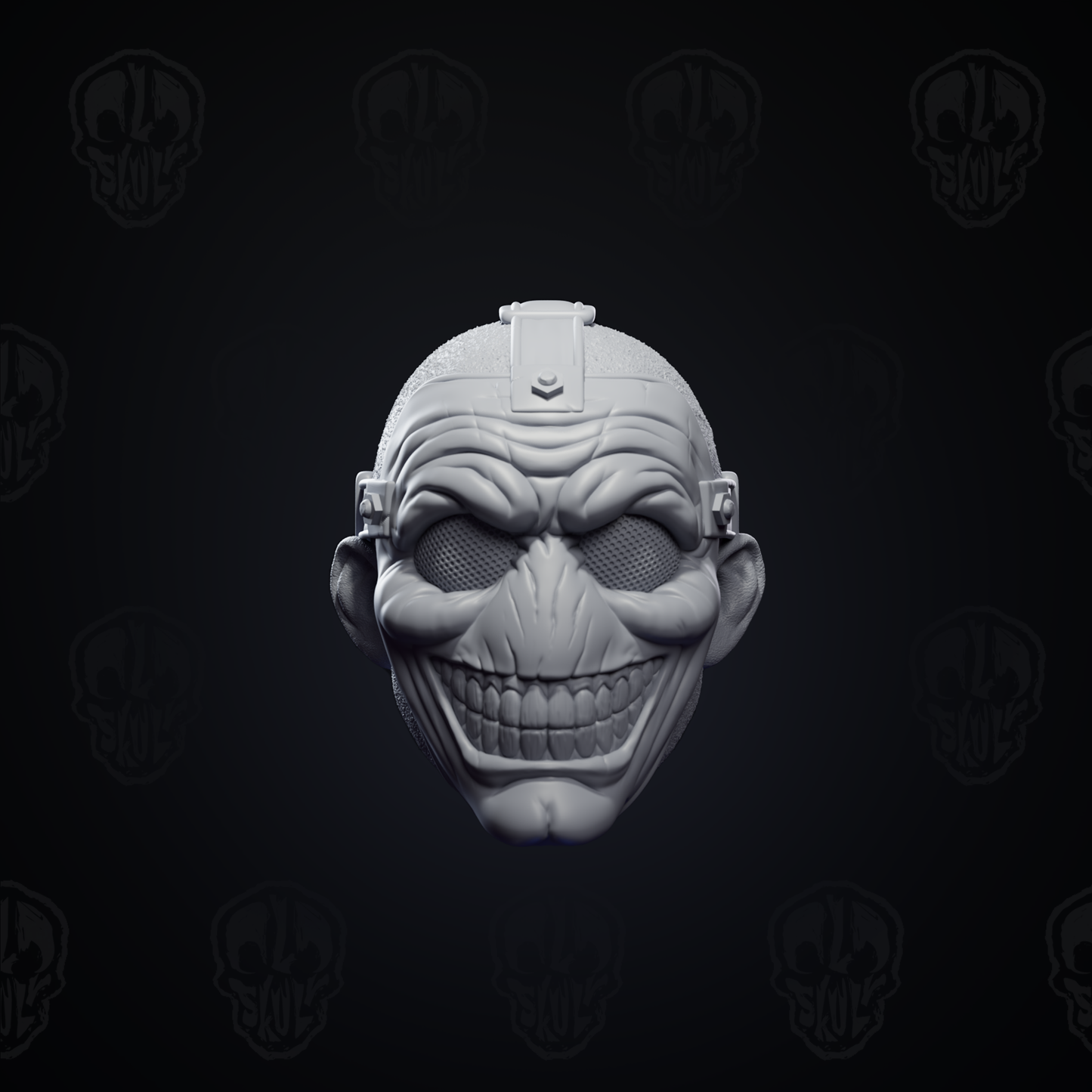 The Masked, horror head (unpainted)