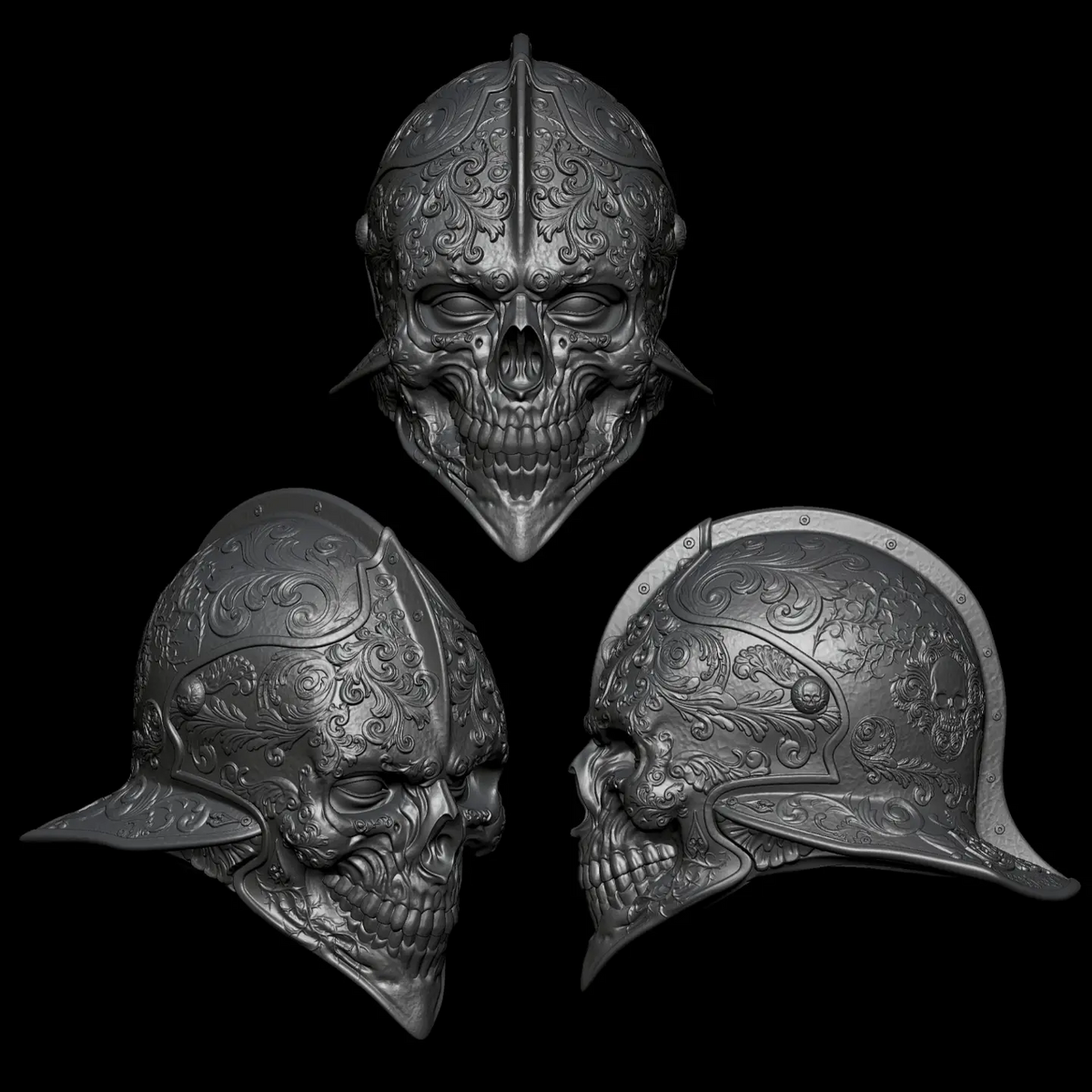 The Knight of the Ornate Skull - Mythic Legions 1.0 (unpainted)