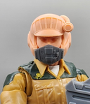 Battle Force 2000 Blaster head and face mask - 1/12 scale