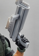 Battle force 2000 Knockdown Gun - 1/12 scale