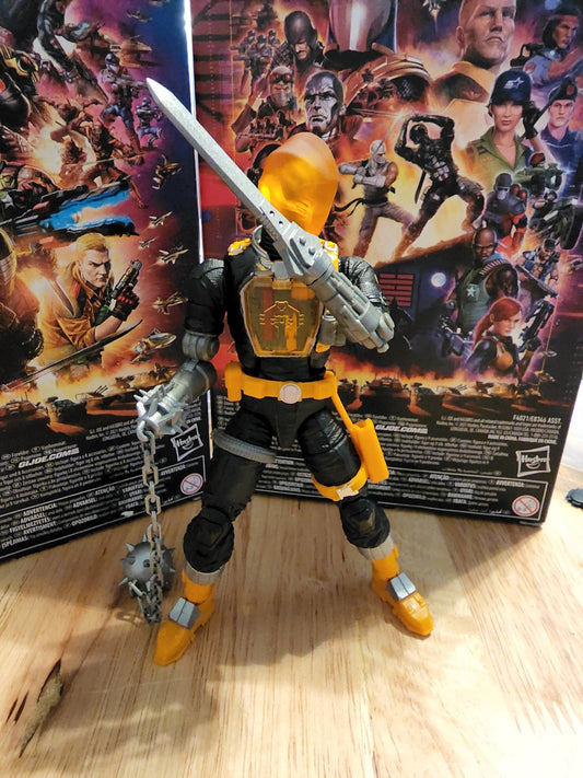 Pair of Gun Metal Sword Arms - 1:12 Scale BAT Attachments