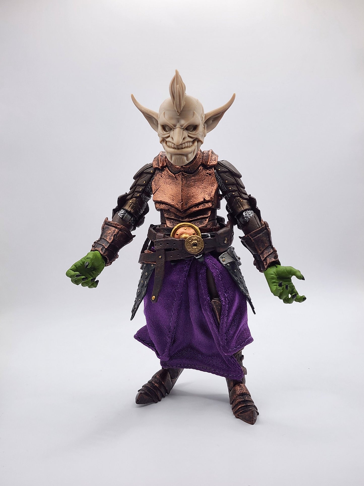 Garra Loca, luchador goblin head - Mythic legions 2.0