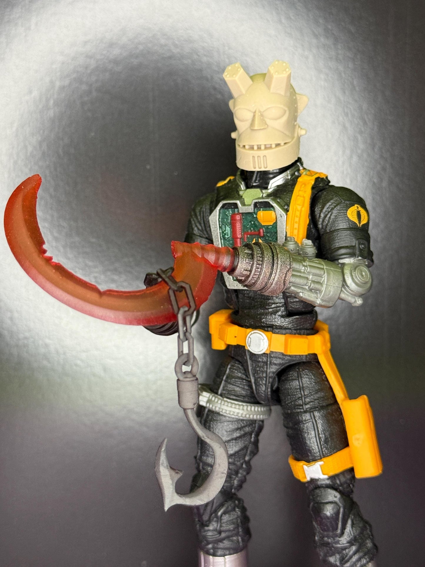 Robot Hellboy head - Mythic Legions 1.0
