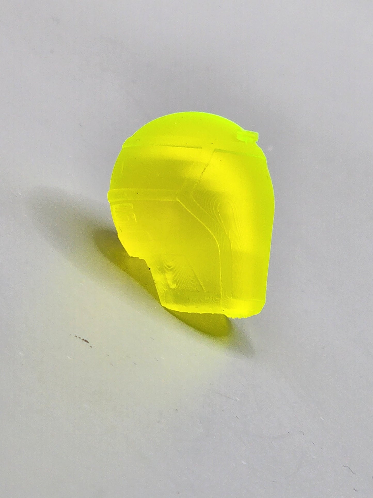 Clear Bright Green Android v2 - 1:12 scale