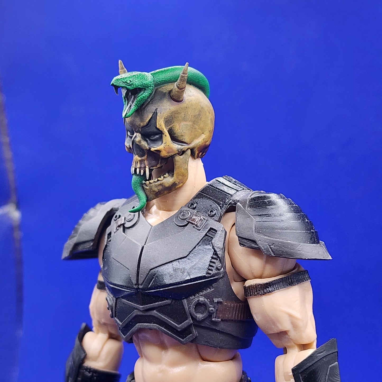 Zartan Dreadnok Logo WITH Lower Jaw head - 1/12 scale