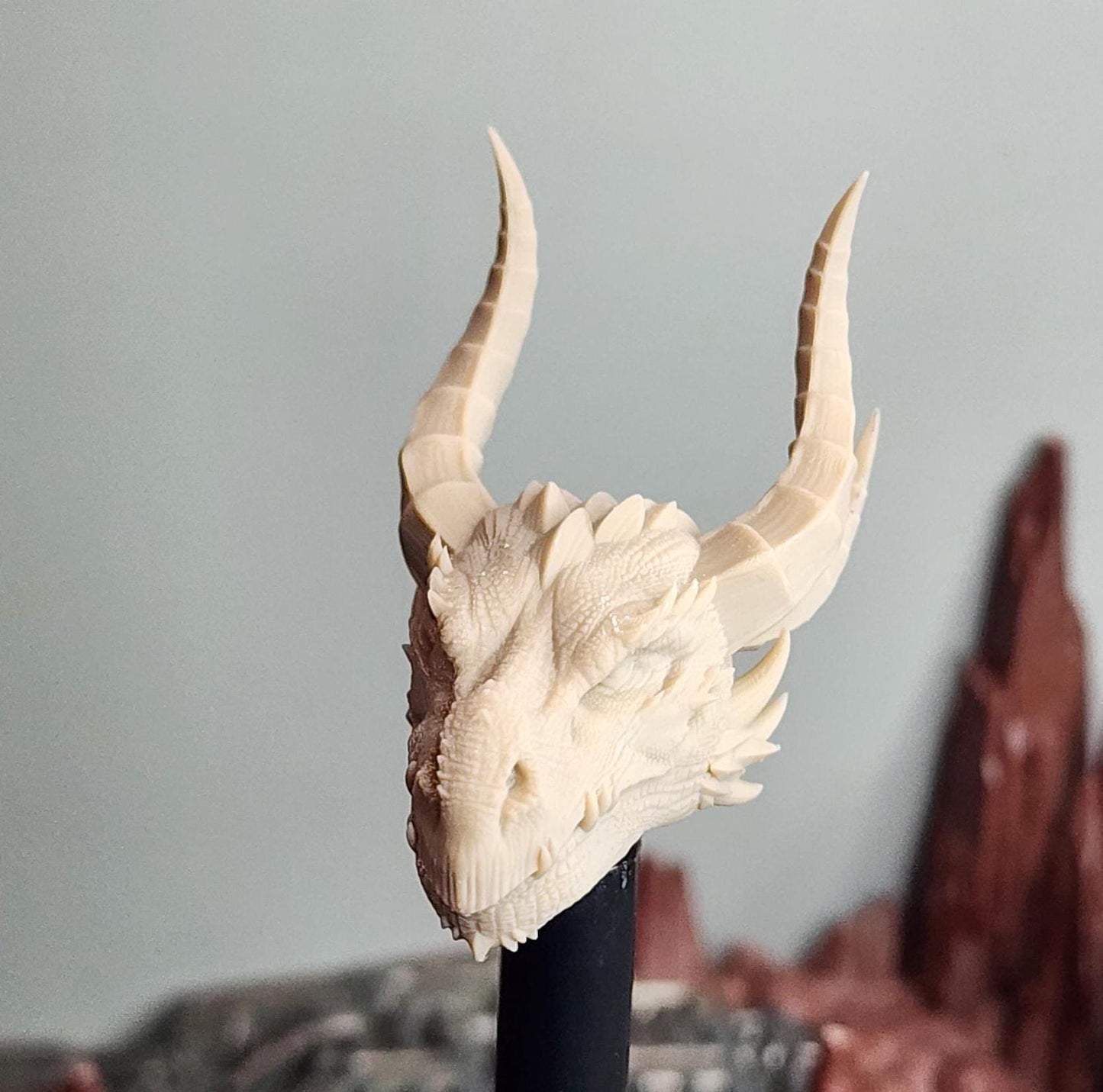 Cindergaze, dragon-kin head - Mythic legions 1.0 scale