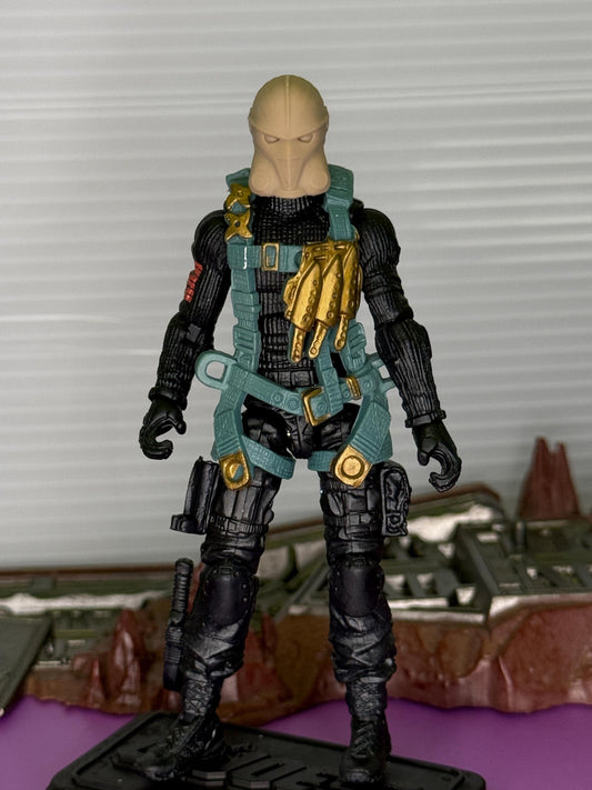 Darklon head and gun - 1:18 scale