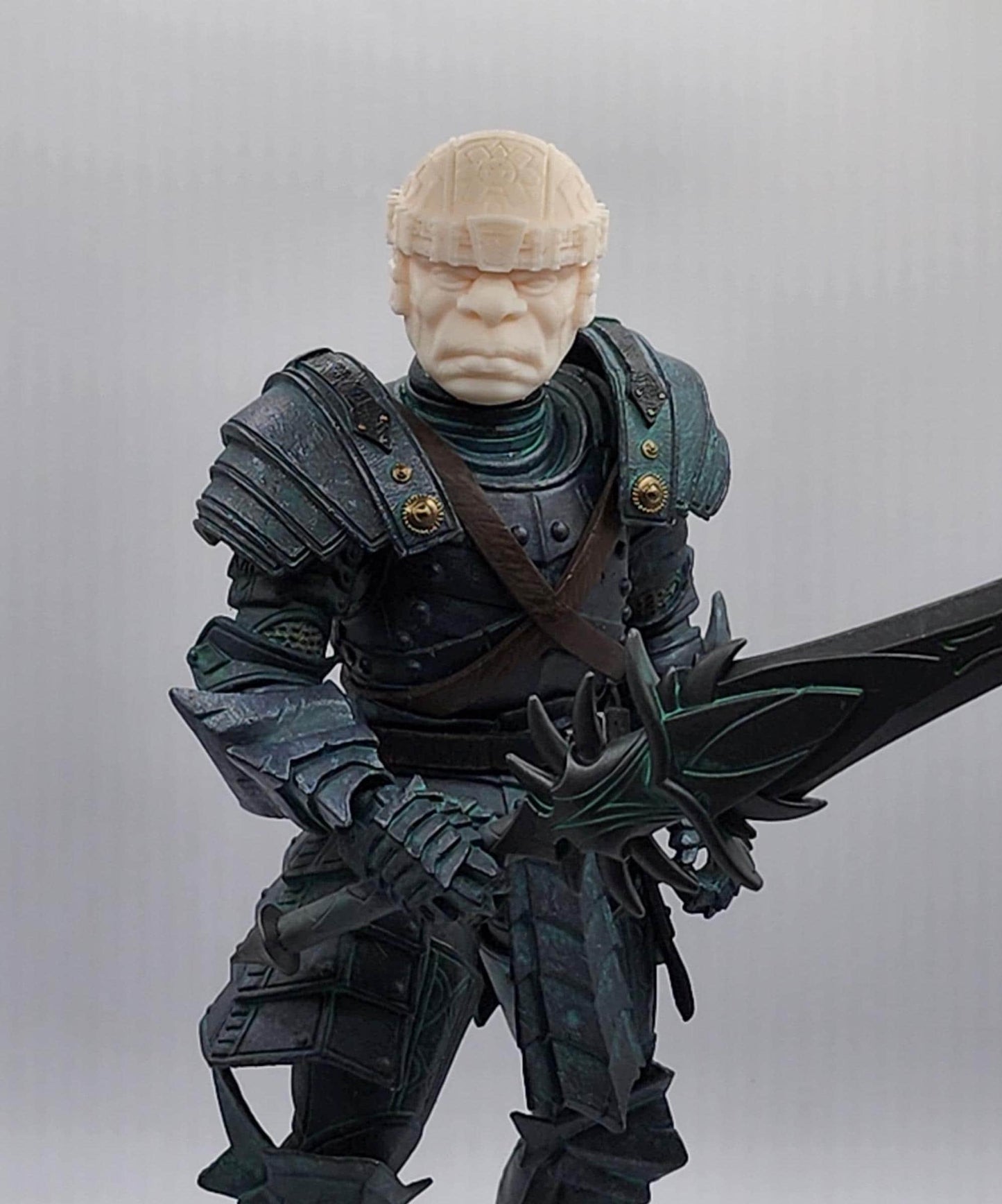 Tepoz, Olmec statue head – Mythic Legions 1.0