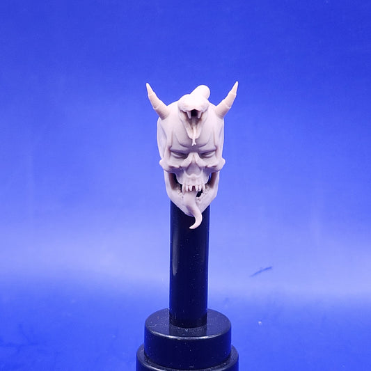 Zartan Dreadnok Logo WITH Lower Jaw head - 1/12 scale