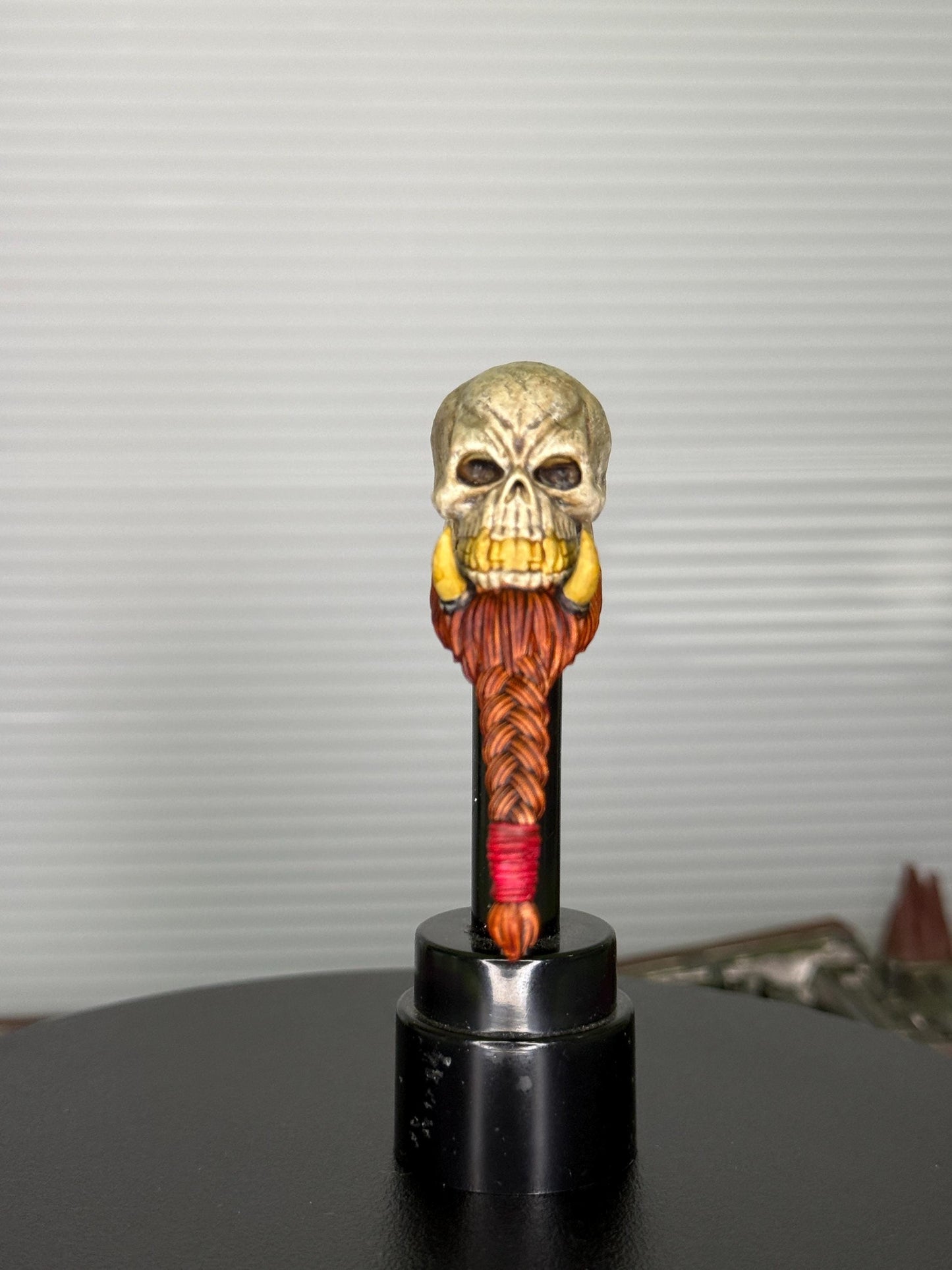Painted Kragok the Twisted orc skull head – Mythic Legions 1.0 scale