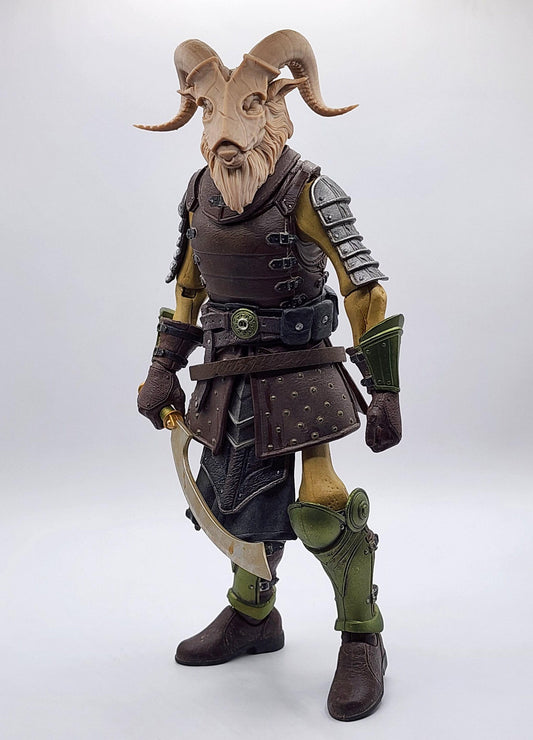Gallanthorn the Hero, goat head - Mythic Legions 1.0