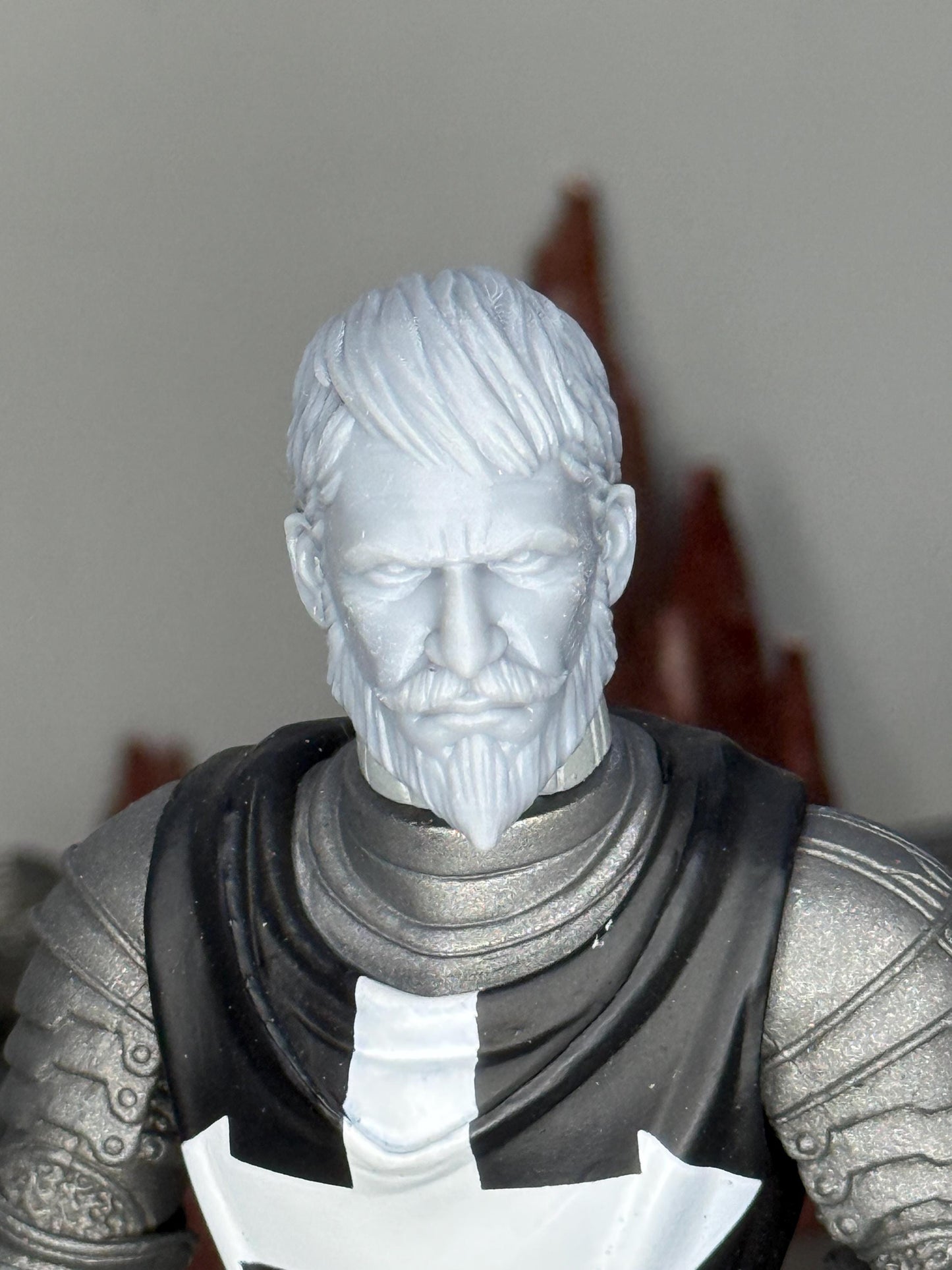 Voltar (No helmet) inspired head - 1/10 scale