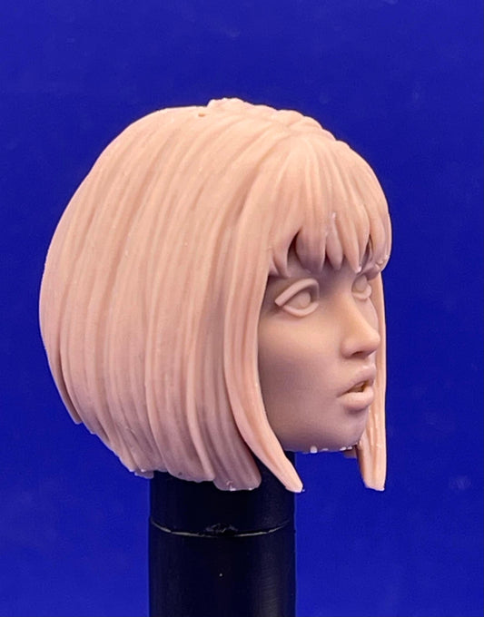 Leeloo 5th element inspired head - 1/12 scale