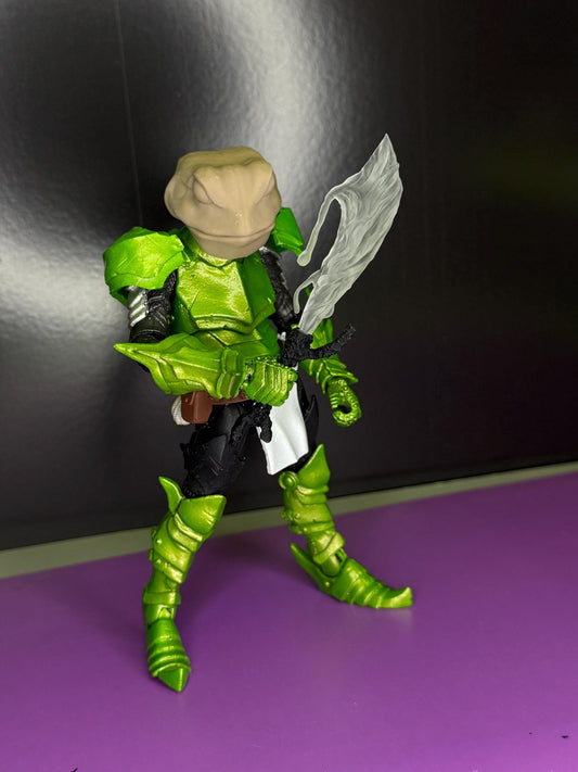 Water blade with coral hilt in multiple colors- Mythic Legions