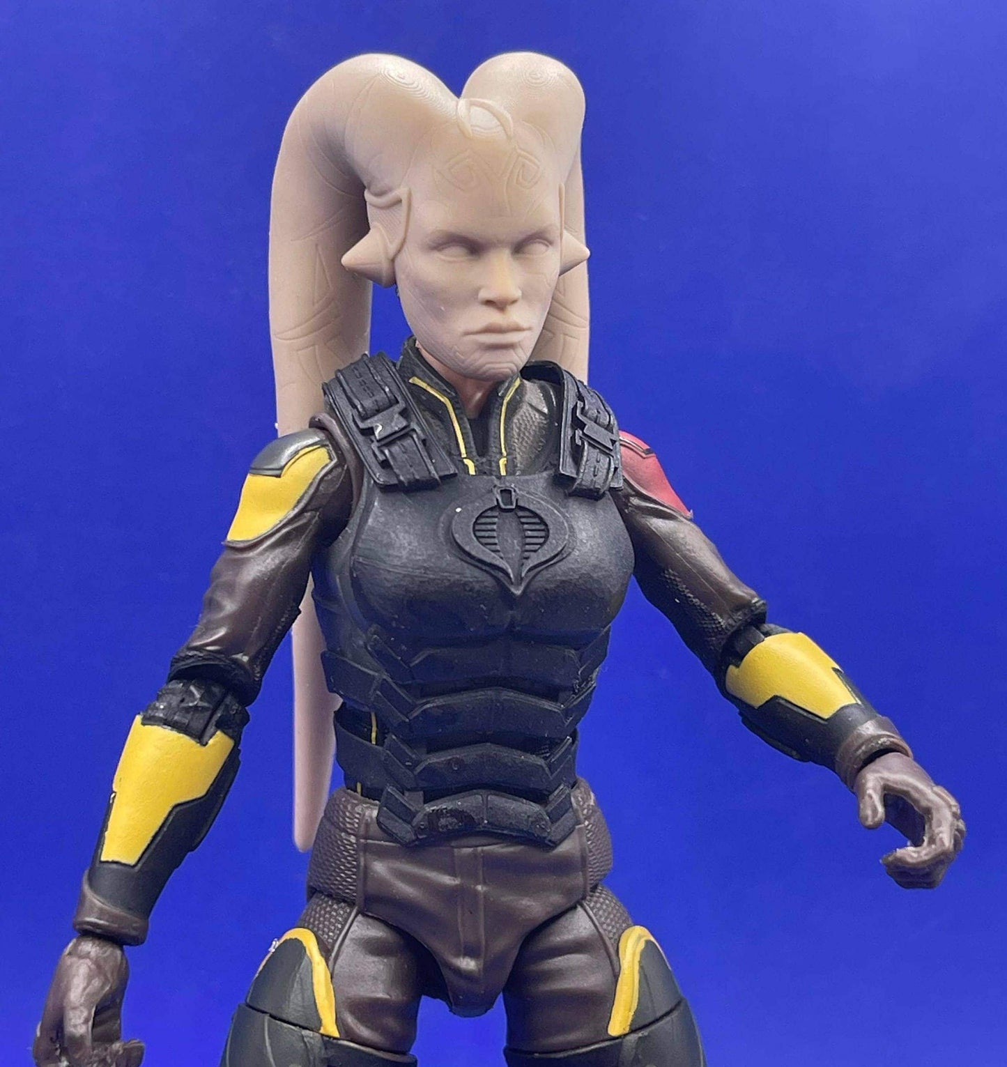 Female enemy light armor vest - 1/12 scale