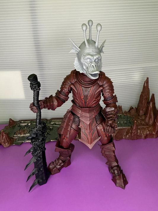 Bubbloo the Bubble Maker, Sea Monkey head - Mythic Legions 1.0