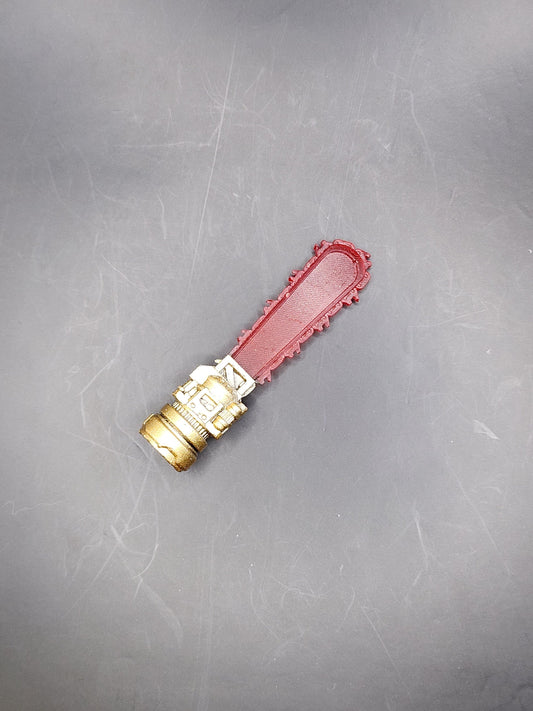 Iron Grenadier mini gatlings, swords, 2 handed gatling red/gold and gold - 1/12 scale BAT Attachments