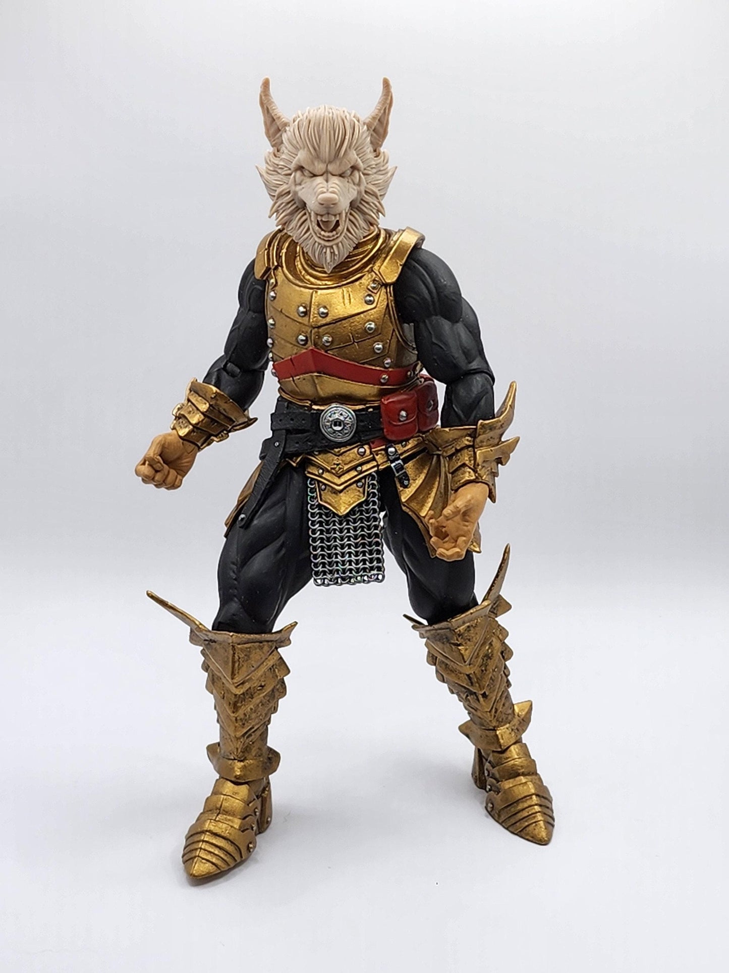 Kieran Nightclaw, werewolf head - Mythic legions 1.0