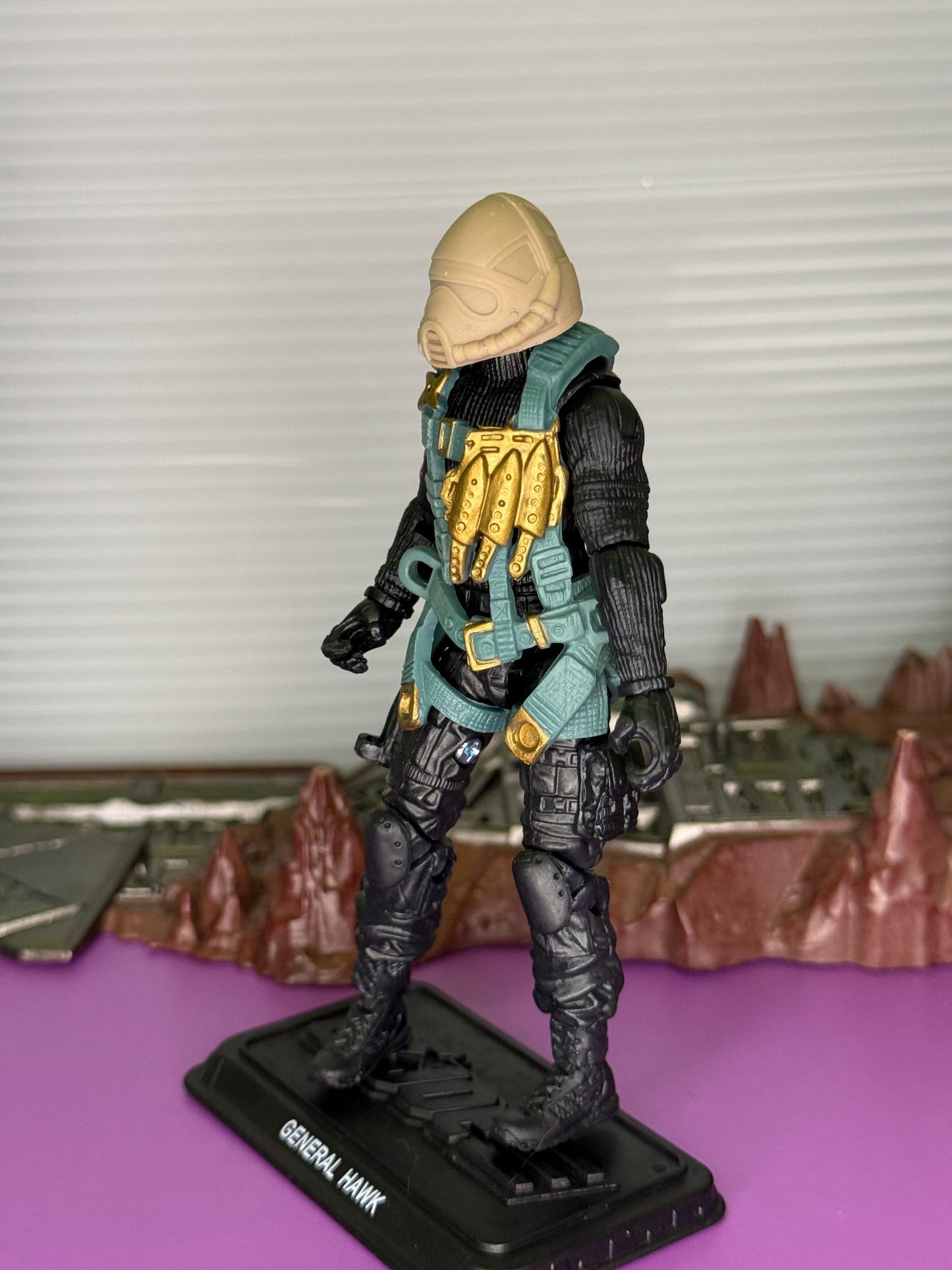 1:18 scale AVAC head Inspired by GI Joe
