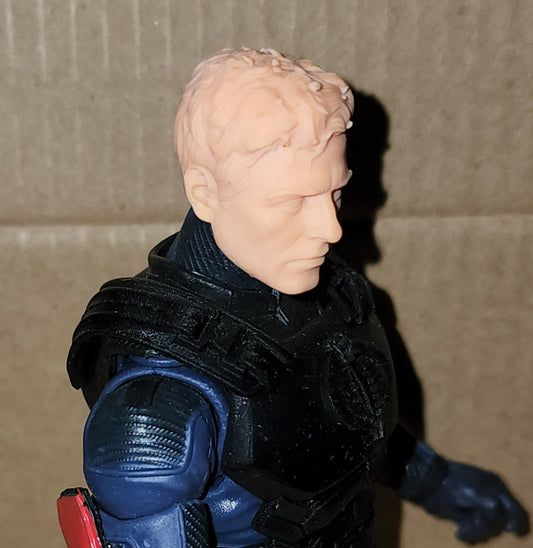 Oscar Isaacs inspired head 1:12 scale