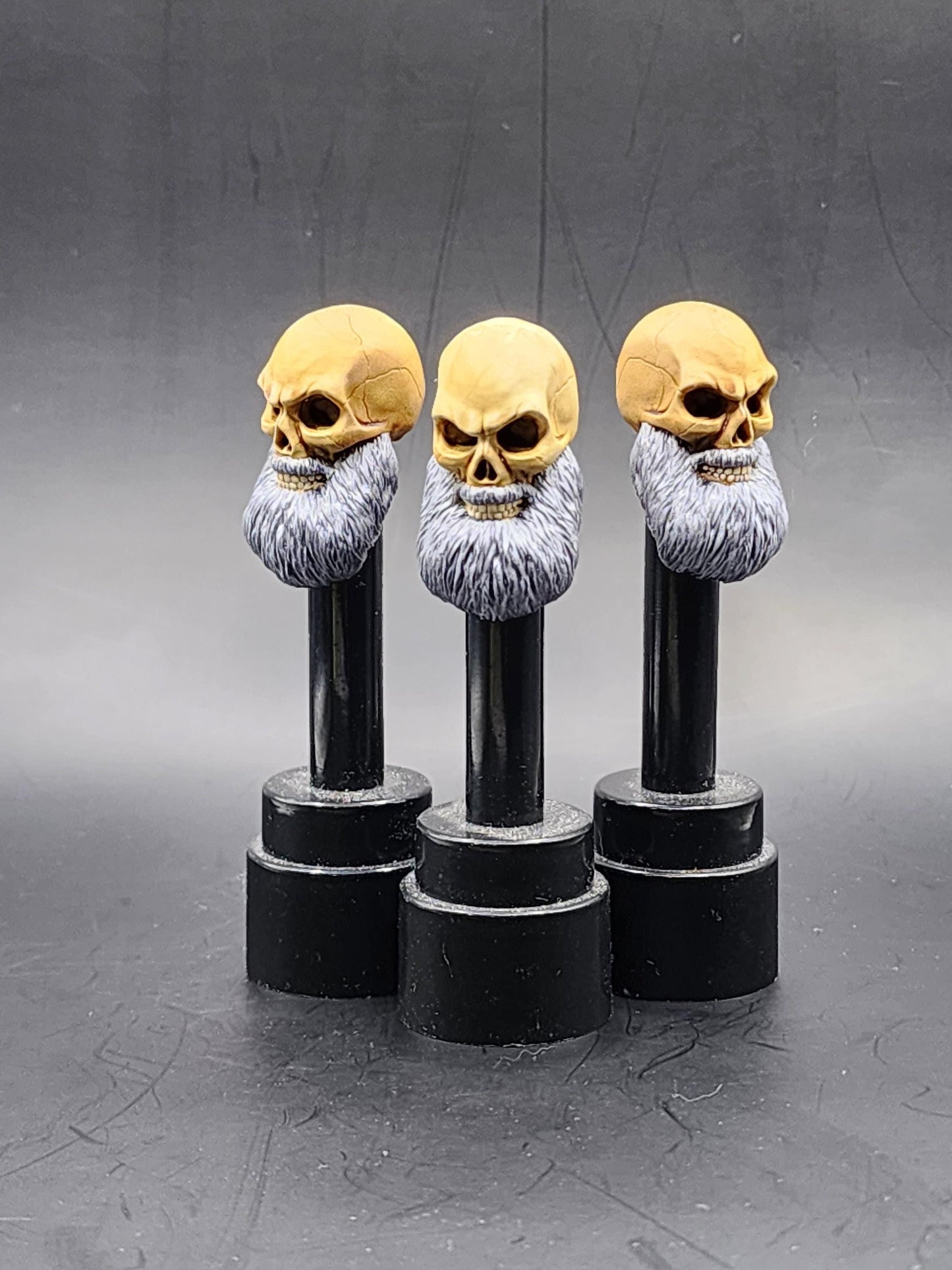 Silverbeard - painted skull head mythic legions 1.0 bodies