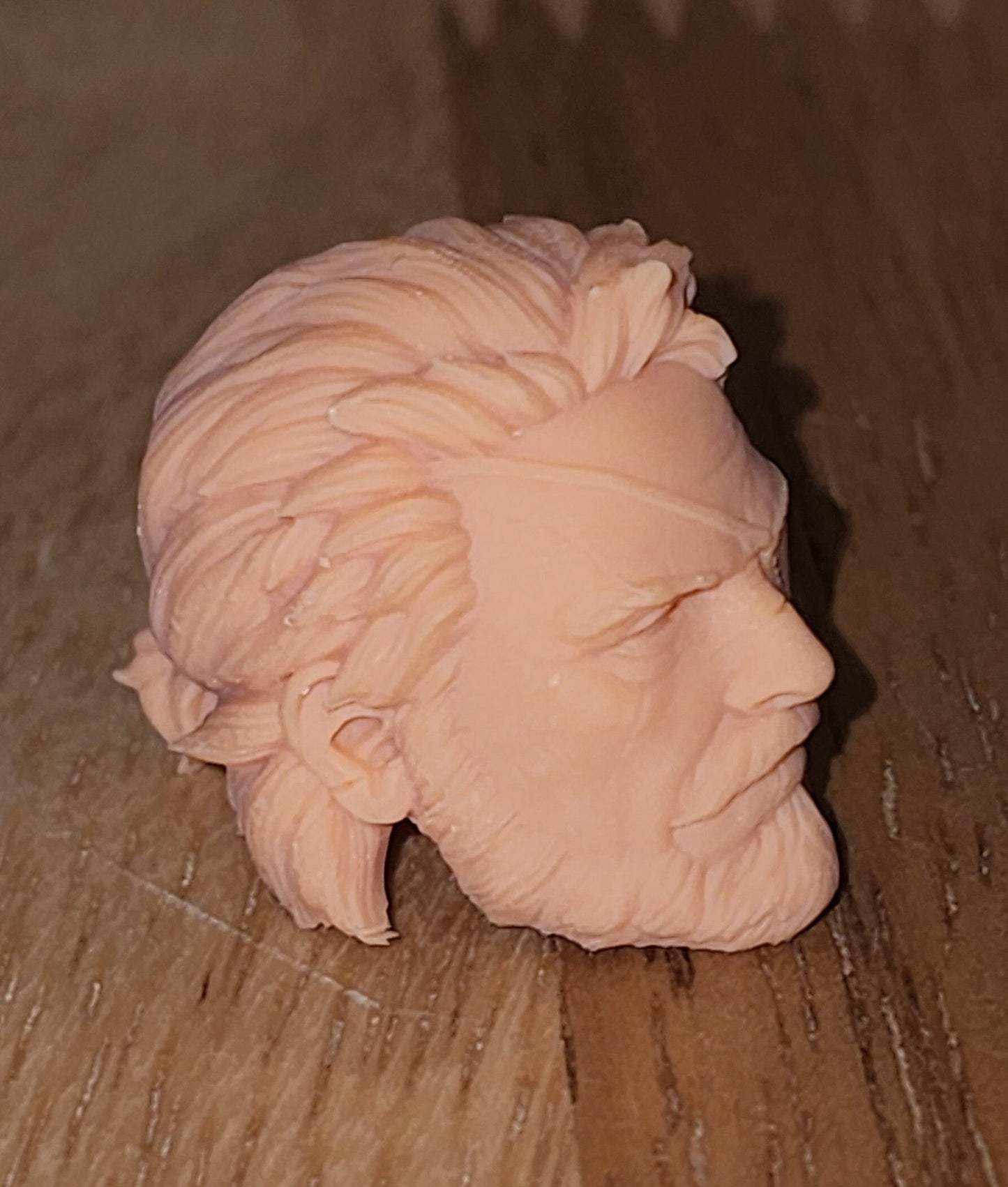 Grizzled Veteran head - 1:12 scale
