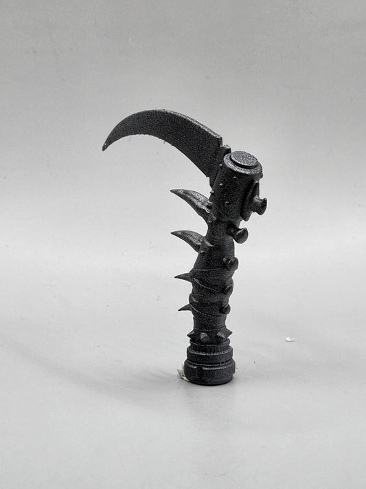 Gun Metal Bone Scythe - 1/12 scale BAT attachment