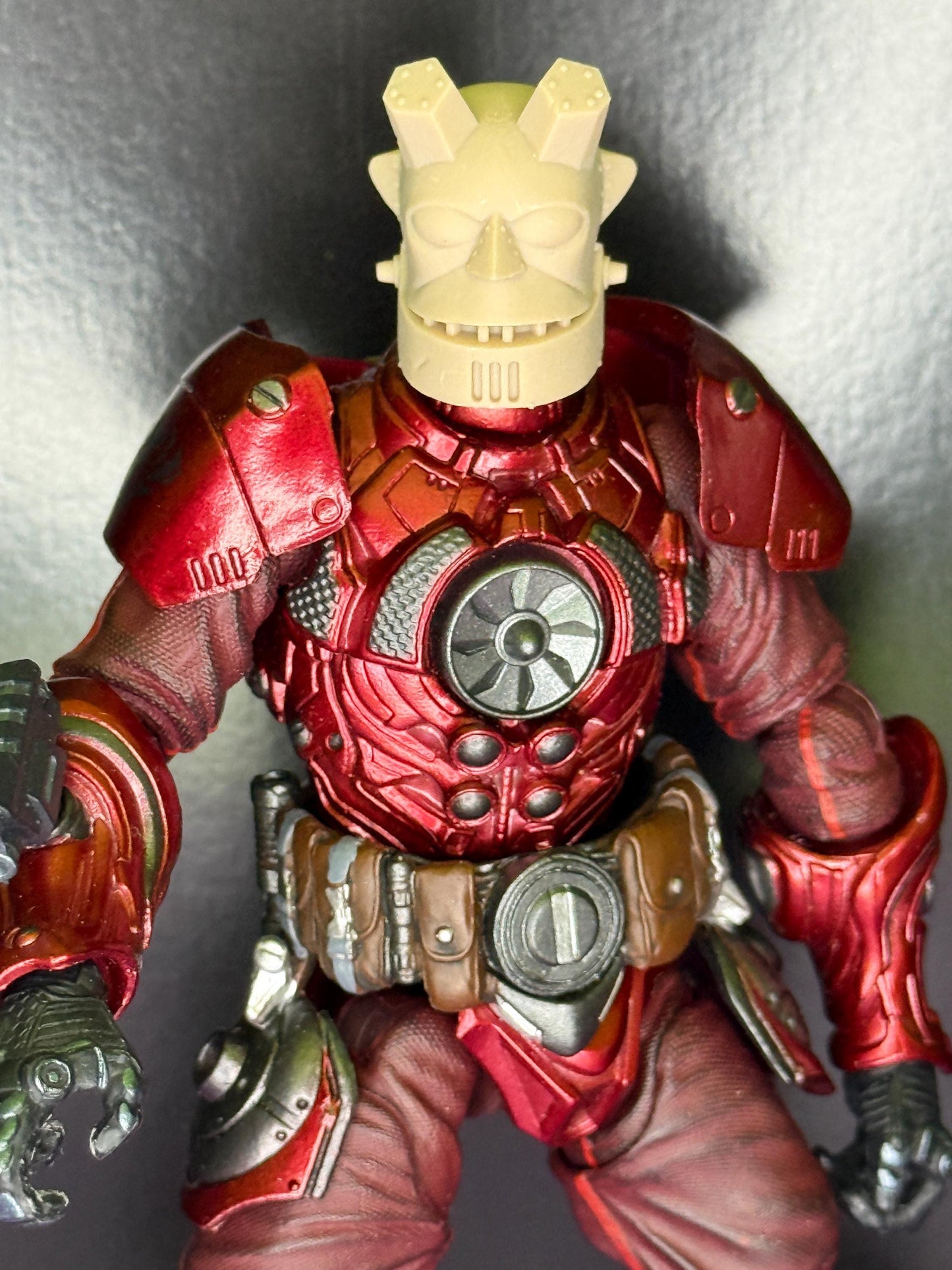 Robot Hellboy head - Mythic Legions 1.0