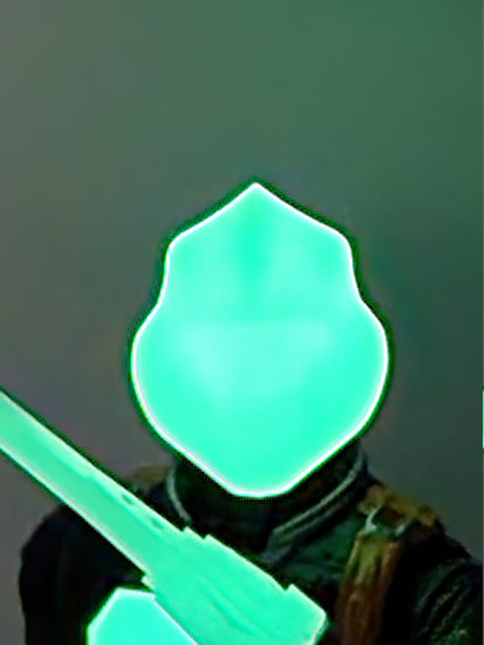 GLOW in DARK BAT head - 1/12 scale