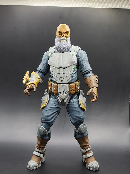 Silverbeard - painted skull head mythic legions 1.0 bodies