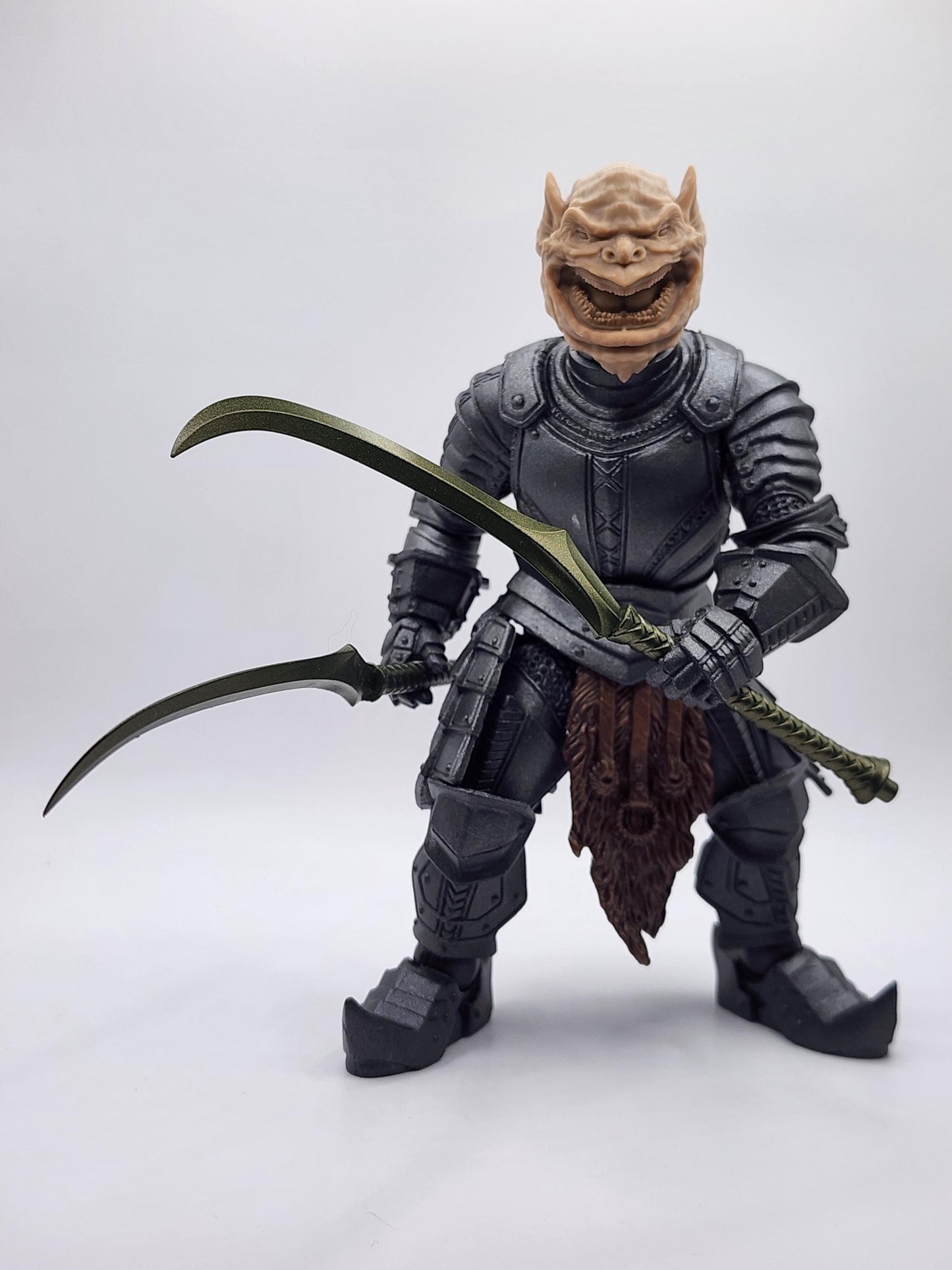 Chawgrim the Ferth, goblin head - Mythic Legions 1.0 scale