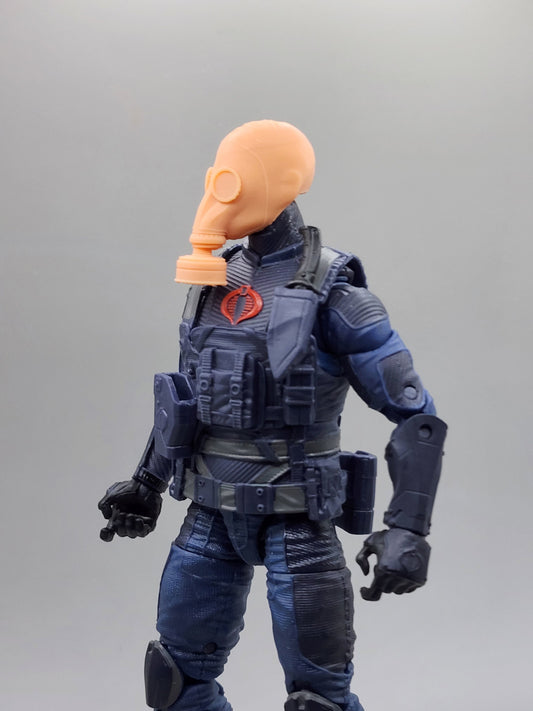 Gas Mask Head - 1/12 scale
