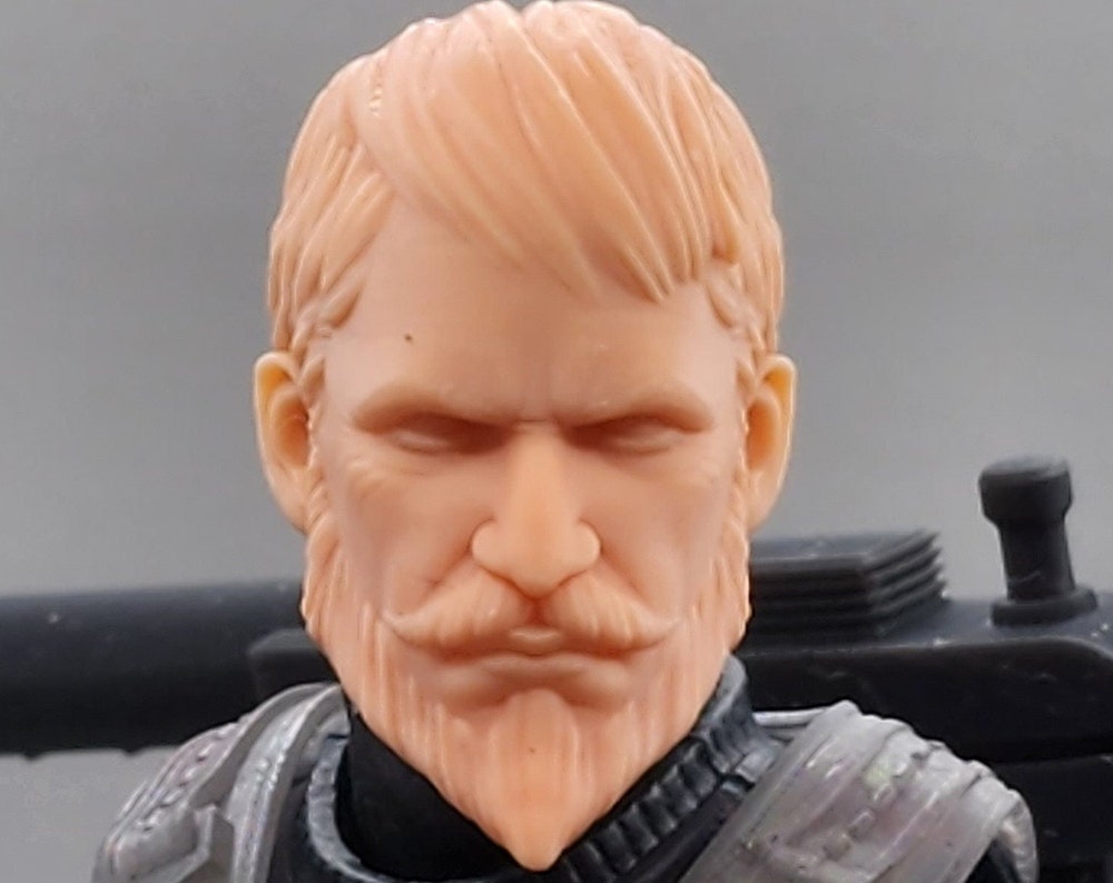 Voltar (No helmet) inspired head - 1/12 scale