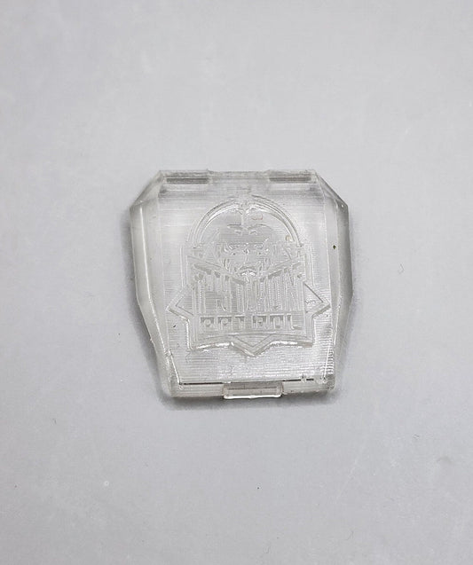 Pack of 3 CLEAR Python Patrol replacement BAT Chest Pieces - 1/12 scale