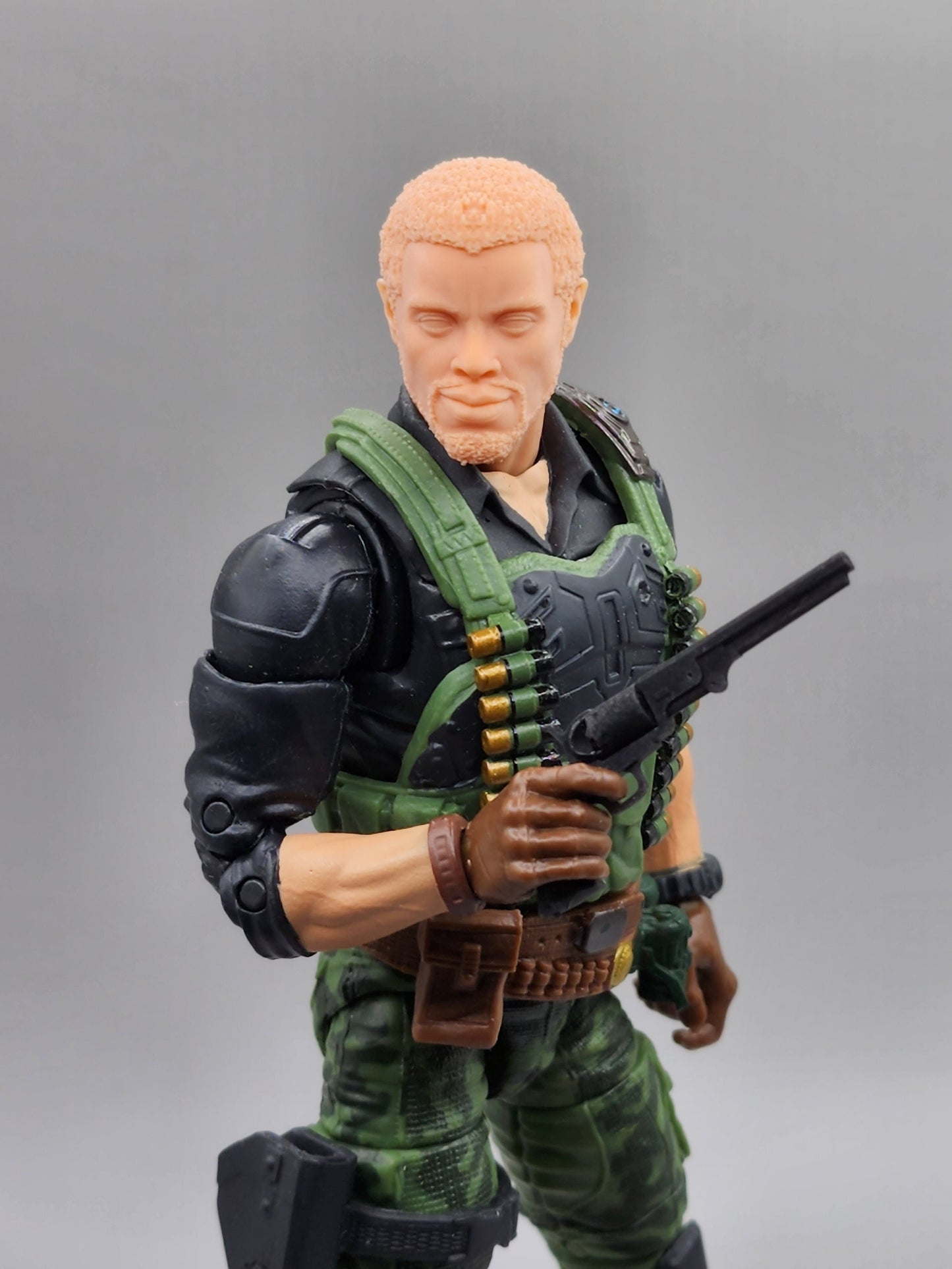 Head Inspired by Boseman - 1/12 scale