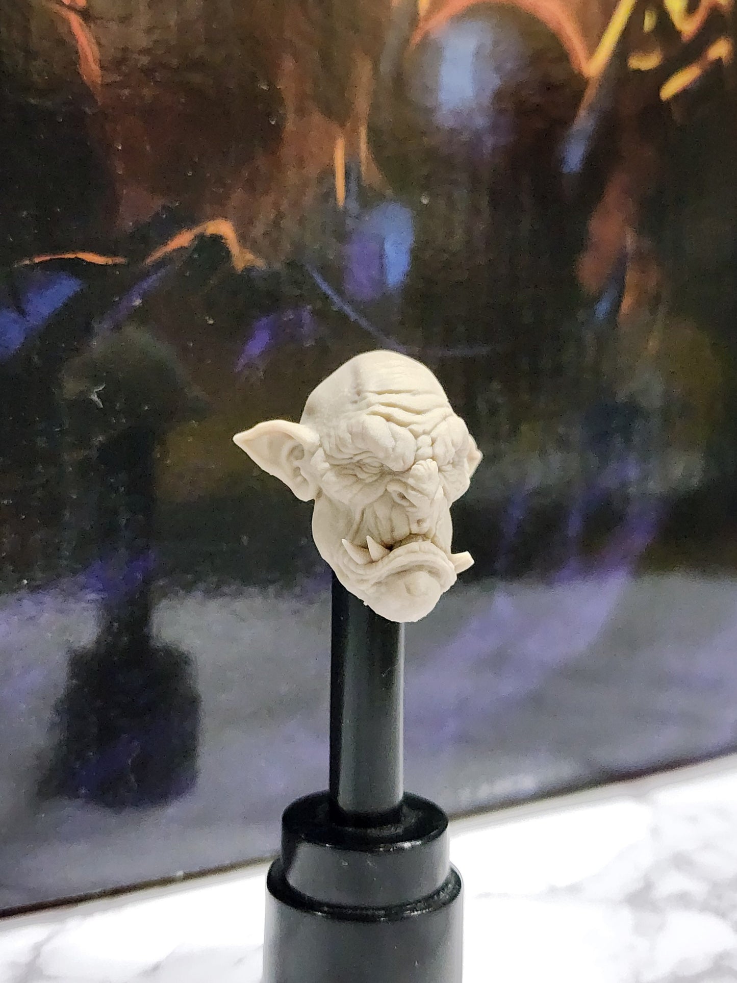 Grumpy the Orc head - Mythic Legions 1.0