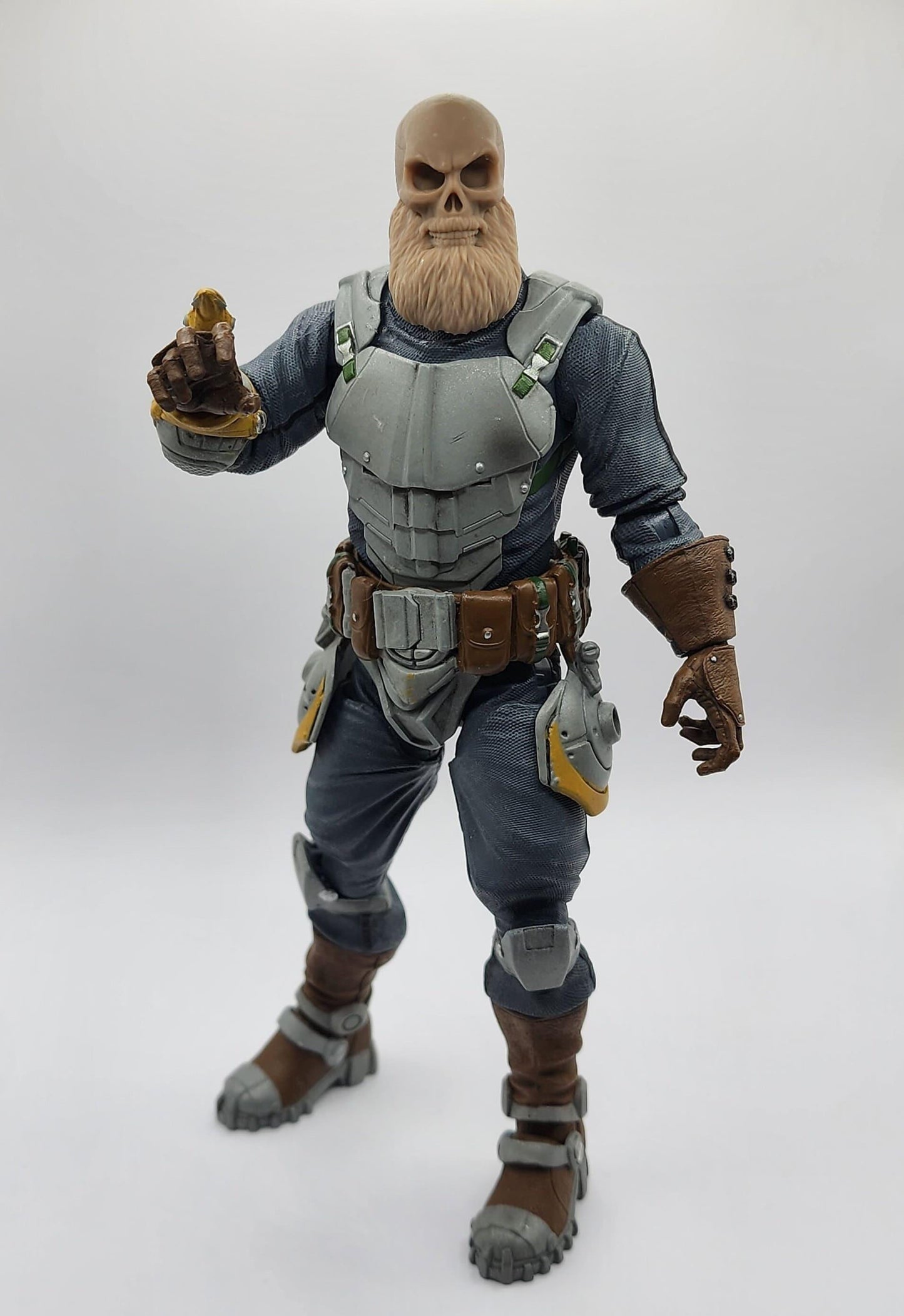 Silverbeard skull head - Mythic Legions 1.0