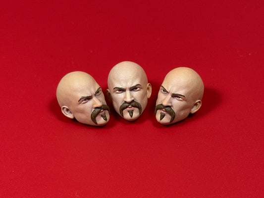 Painted GI Joe Classified Guillotine Plague Head and Helmet Cobra Eel